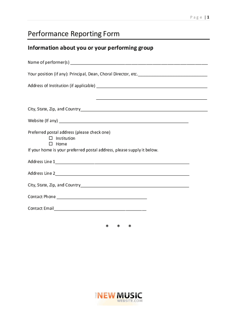 Form preview