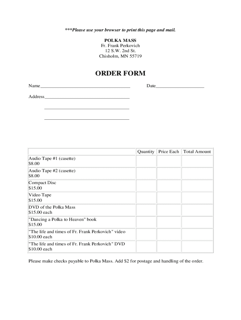 Form preview