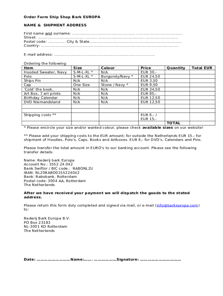 Form preview