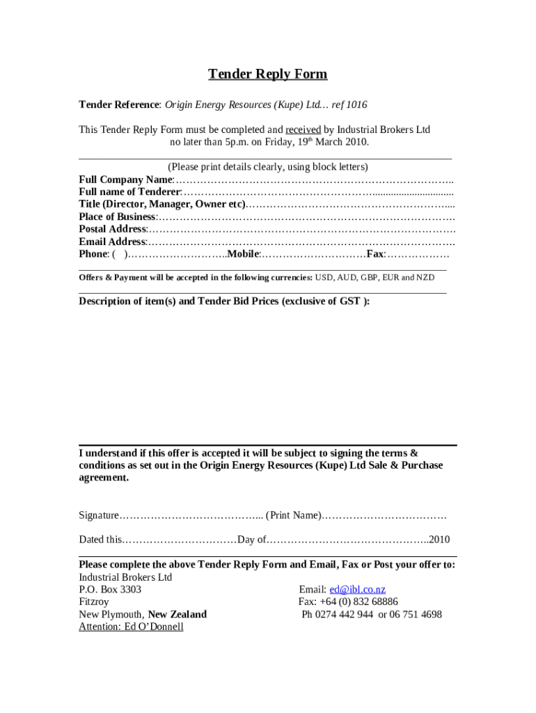 Form preview