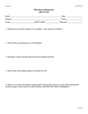 Form preview