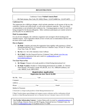 Conference Speaker Application Form Template JotForm