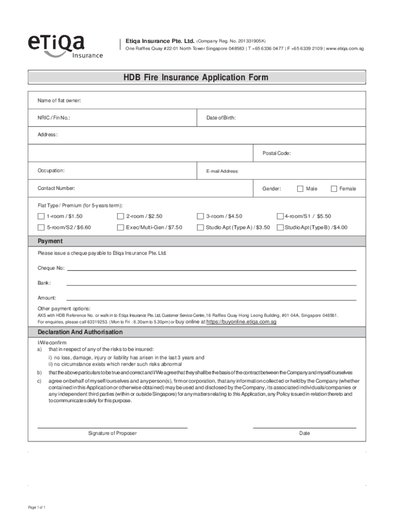 Fillable Online PDF Liability Claim Form Etiqa Fax Email Print