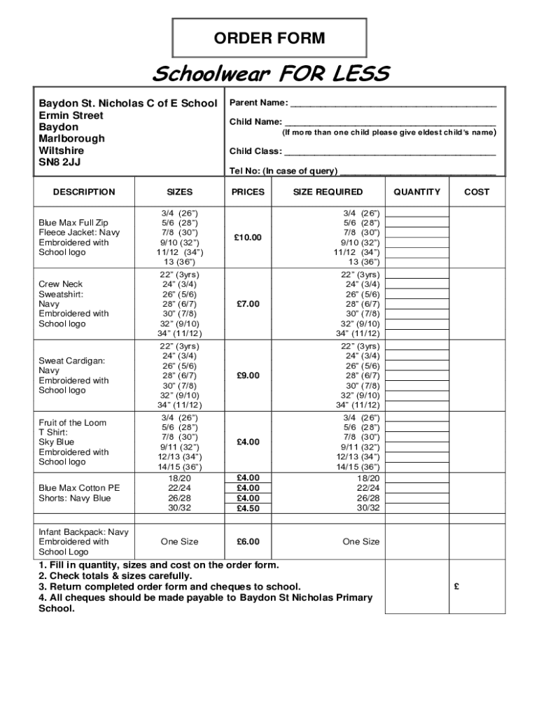Form preview