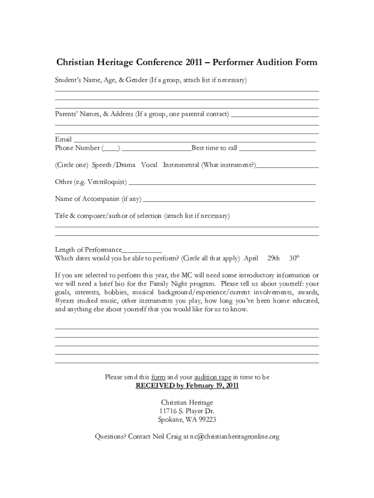 Form preview