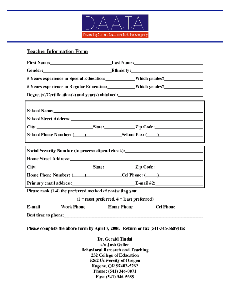 Form preview