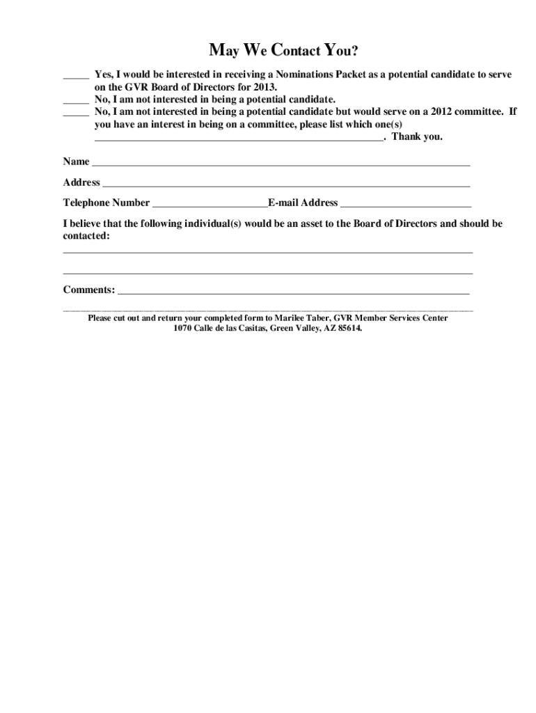 Form preview