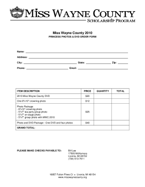 Form preview