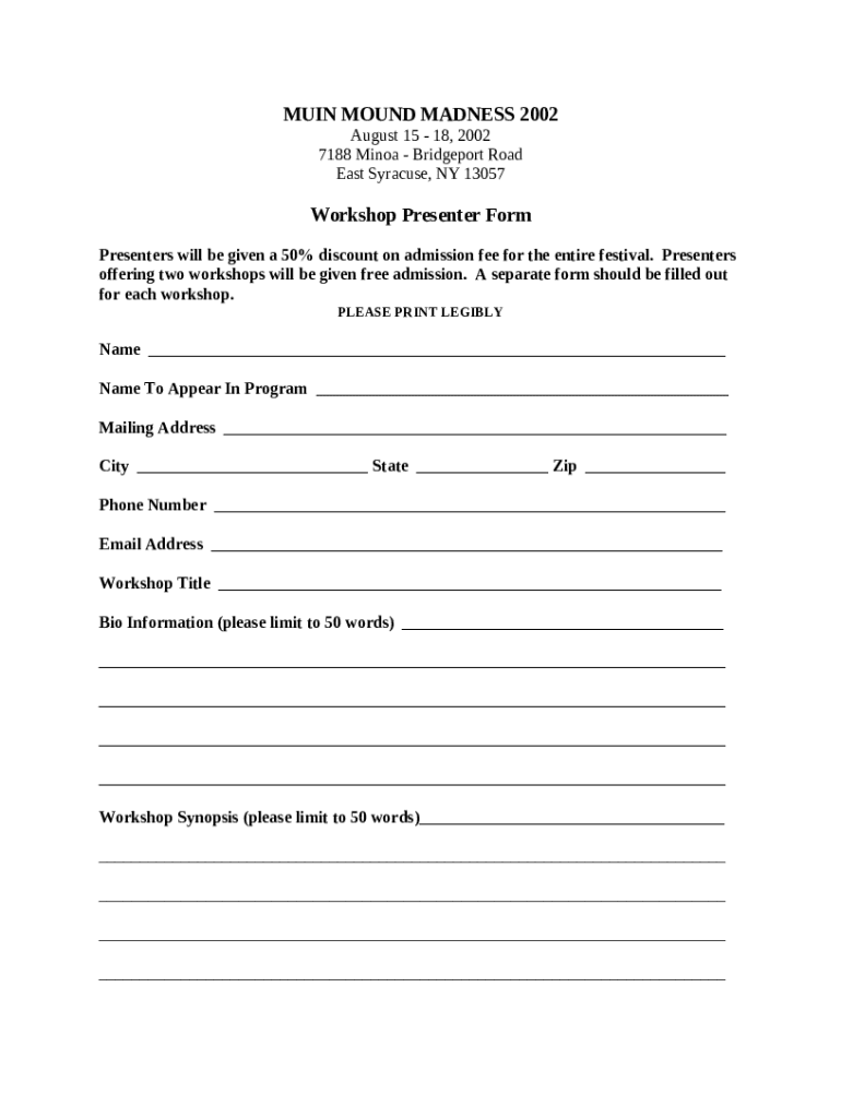 Form preview