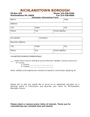 Form preview