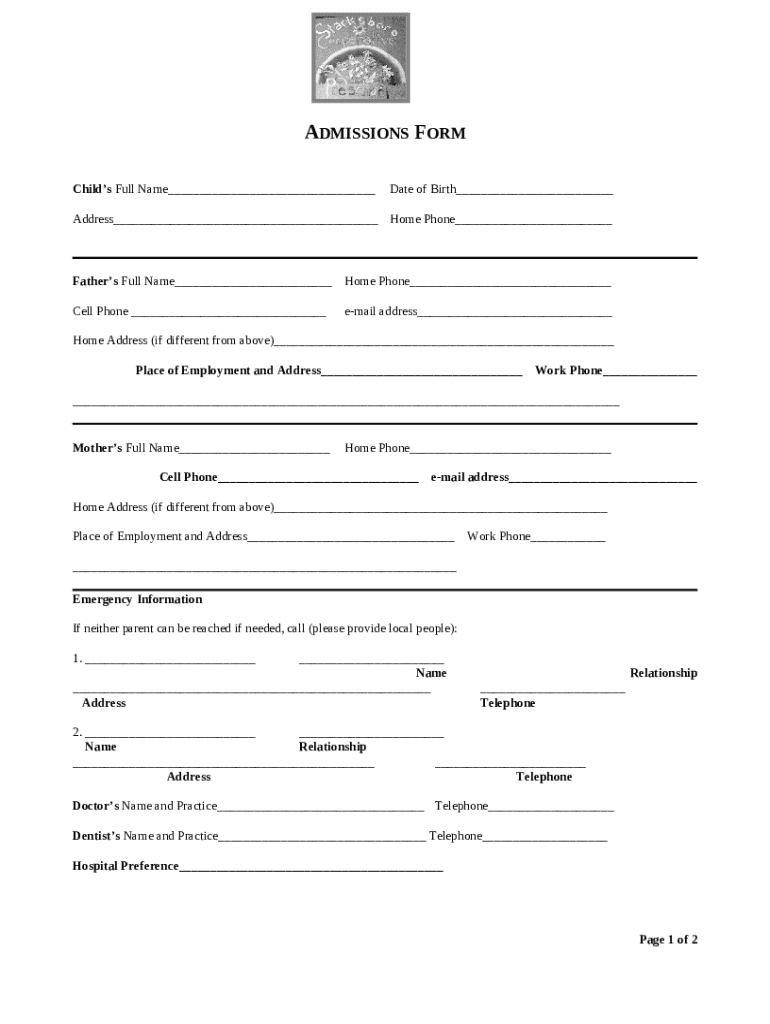 Form preview