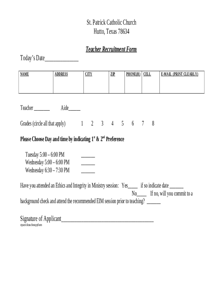 Form preview
