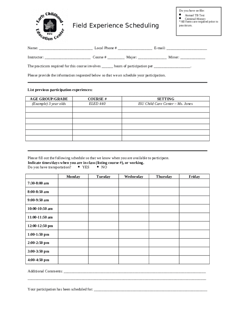 Form preview