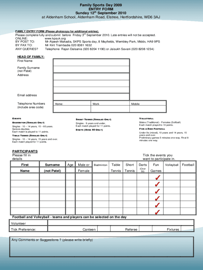 Form preview