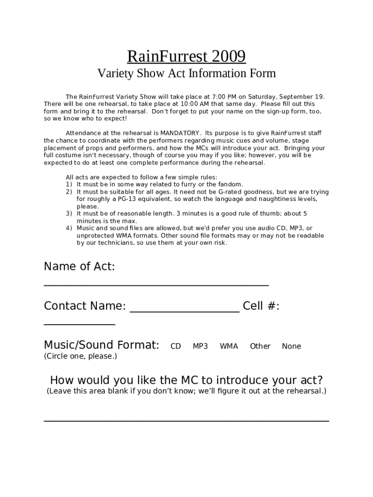 Form preview