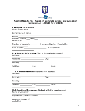 Form preview