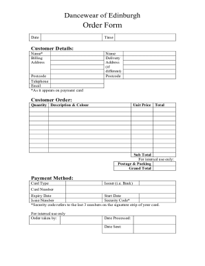 Form preview