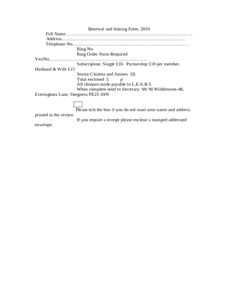 Form preview