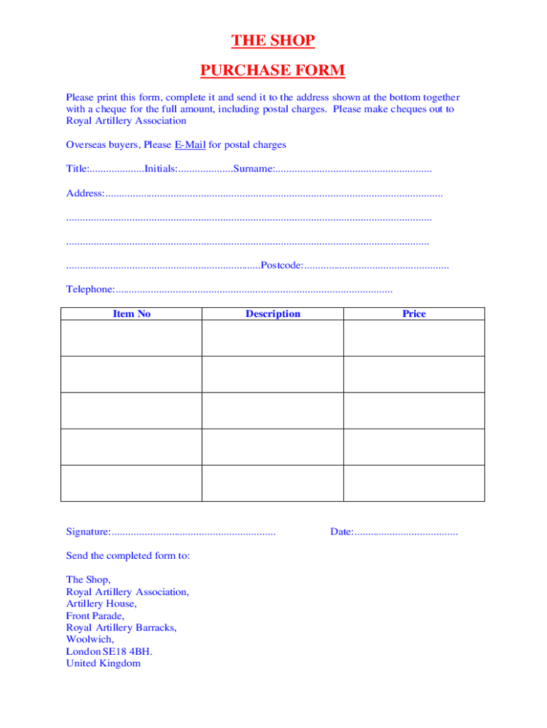 Form preview