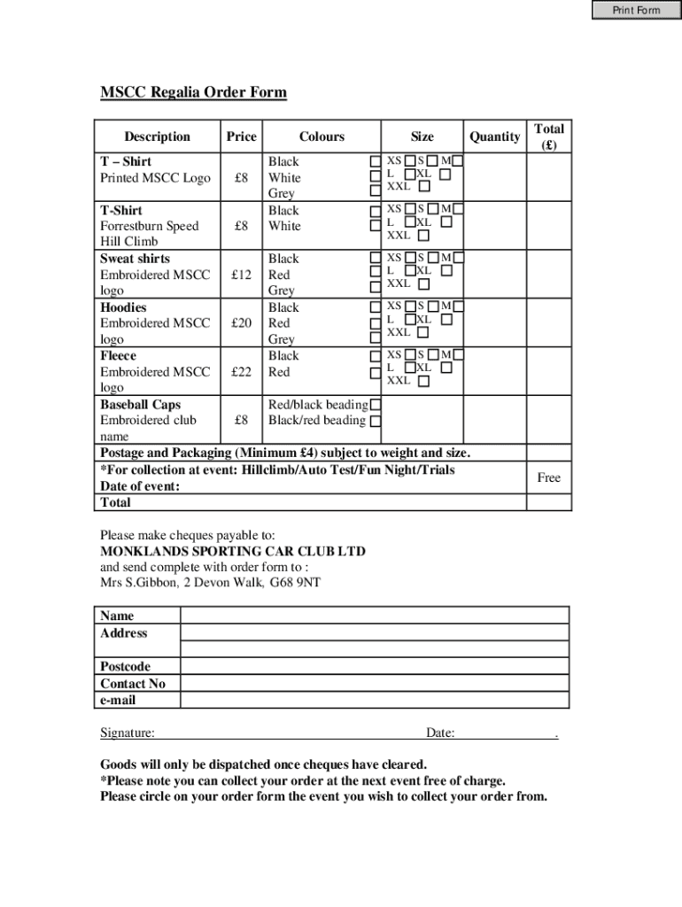 Form preview