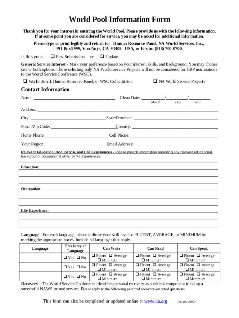 Form preview