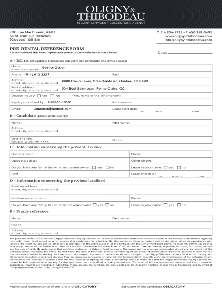 Form preview