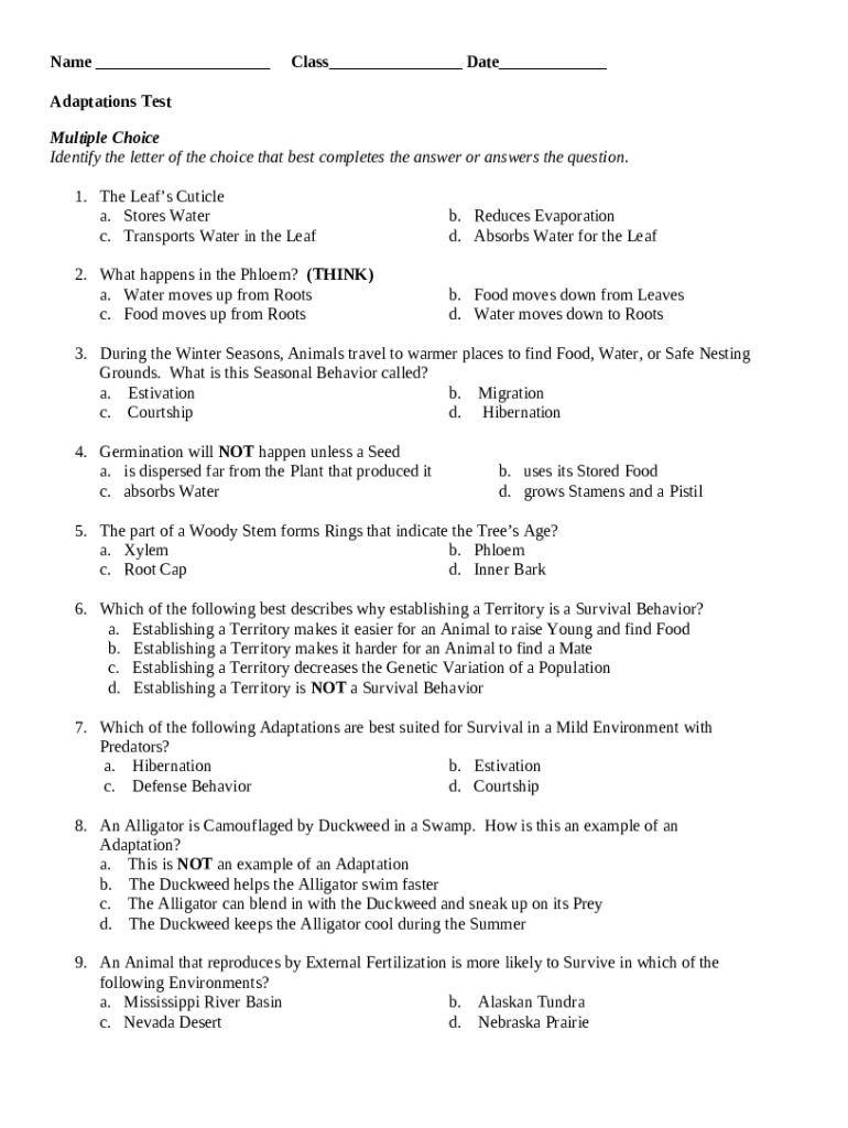 quiz 3 - Name Class Date ID A quiz 3 Multiple Choice ... - images pcmac Doc  Template | pdfFiller