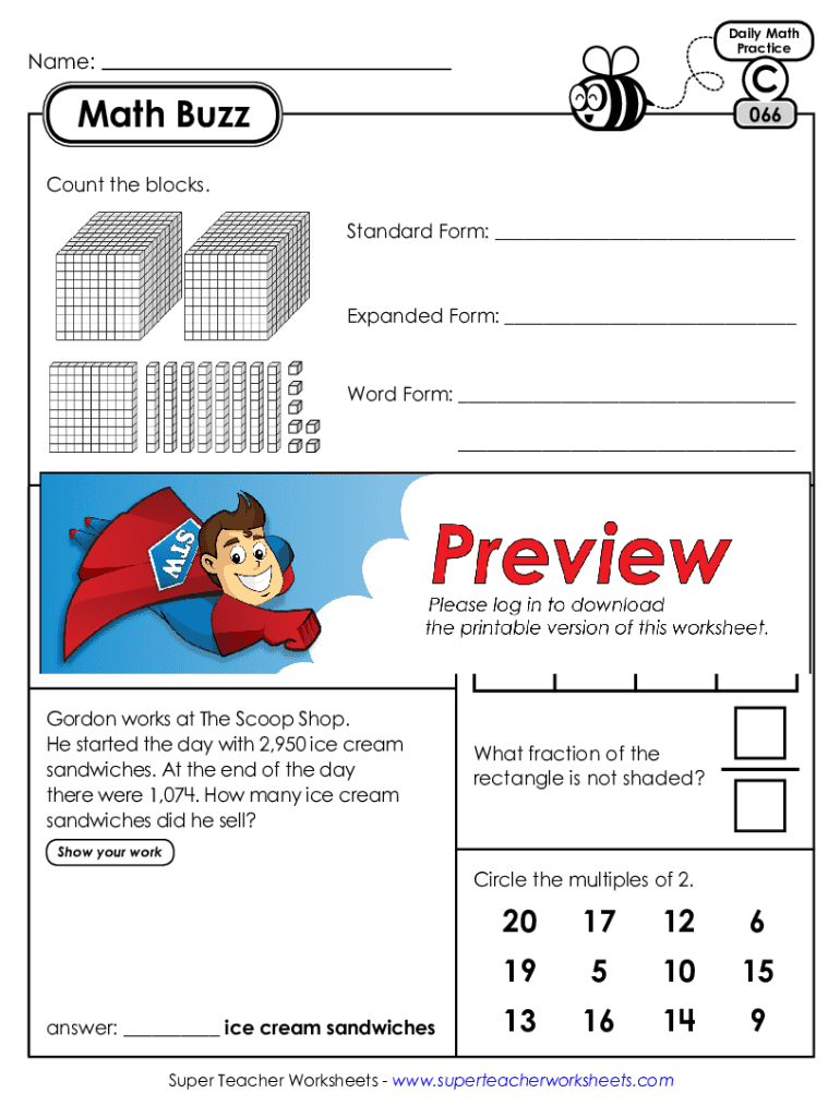 Fillable Online Standard and Expanded Form Worksheets Fax Email Print ...