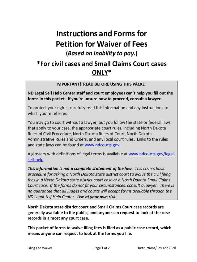 Fillable Online Fee Waiver (Form California Courts Fax Email Print