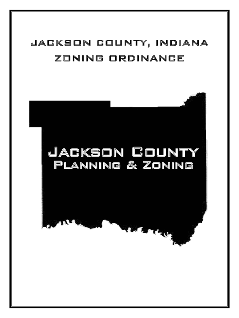 Fillable Online Jackson County Zoning Ordinance Fax Email Print pdfFiller