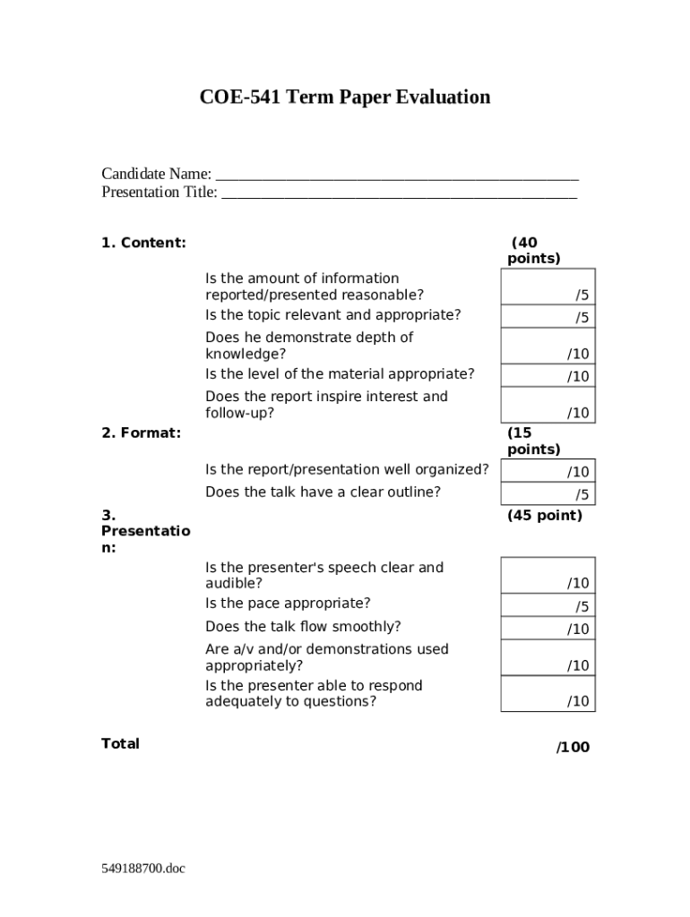 Form preview