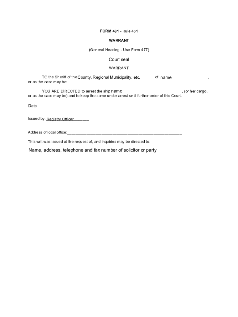 Federal Courts Rules - laws-lois justice gc ca Preview on Page 1