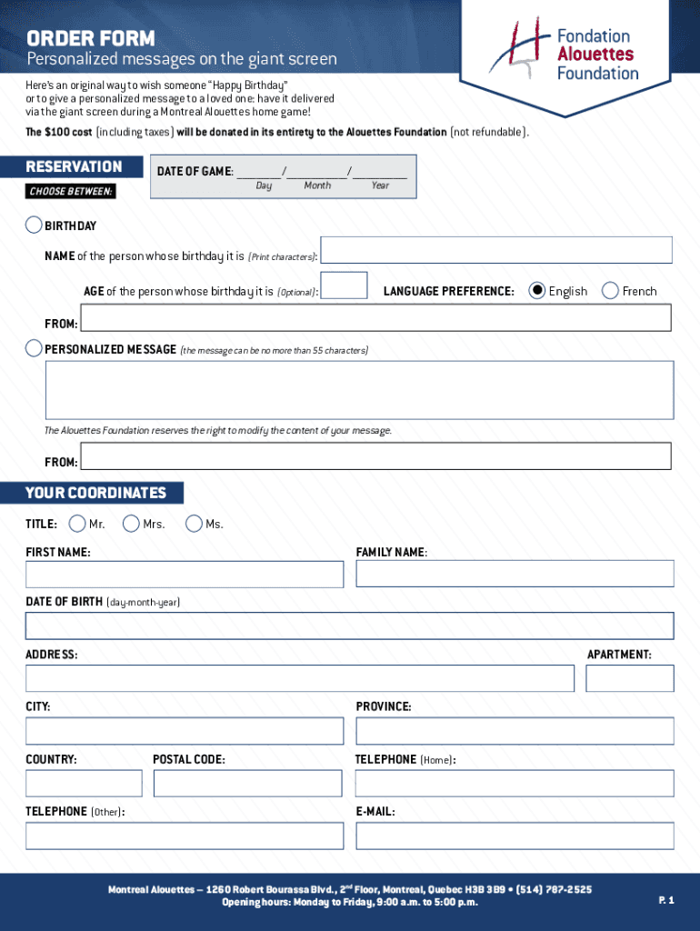 Form preview