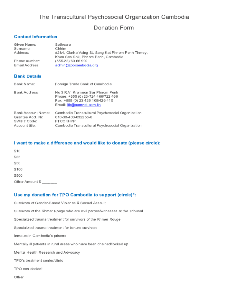 Form preview