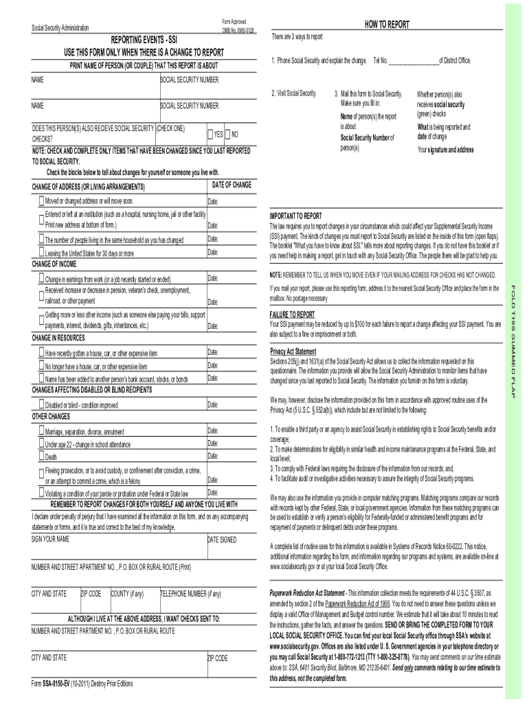 ssa 8150 ev Preview on Page 1
