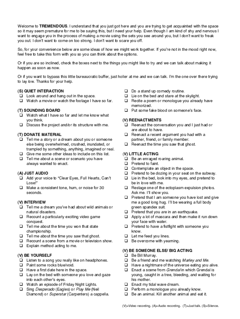 Form preview