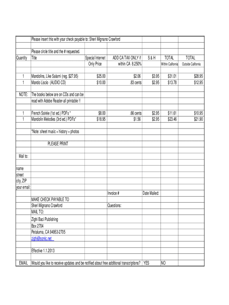 Order Irs Forms