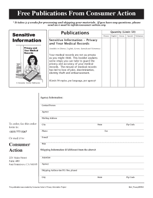 Medical Records Privacy Booklet