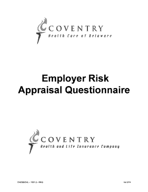 Employer Risk Appraisal Questionnaire