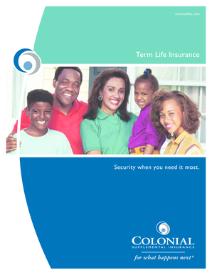 Term Life Insurance Application