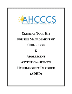 Clinical Tool Kit for ADHD Management