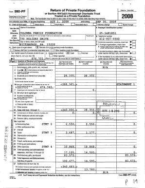 Form 990-PF 2008