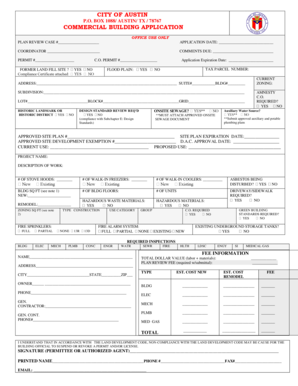 Commercial Building Application