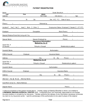 Patient Registration Form