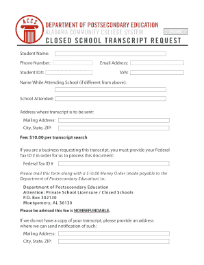 Department of Postsecondary Education Help Desk Form