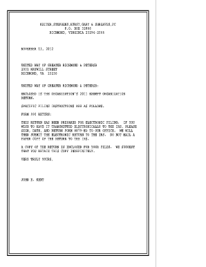 Form 990 Return of Organization Exempt From Income Tax