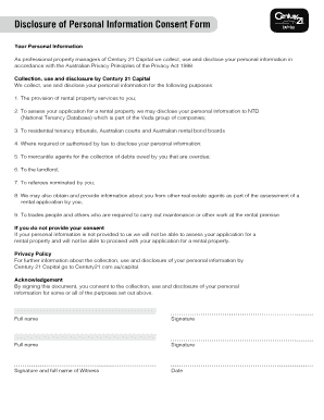 Rental Application Form