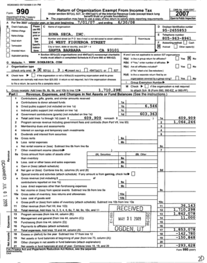 IRS Form 990 2007