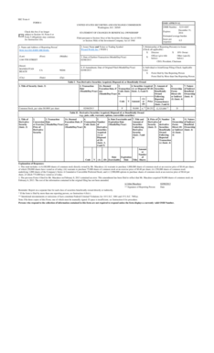 SEC Form 4 Statement of Changes in Beneficial Ownership
