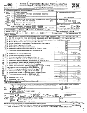 IRS Form 990 2009